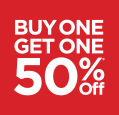 Buy One Get One 50% Off