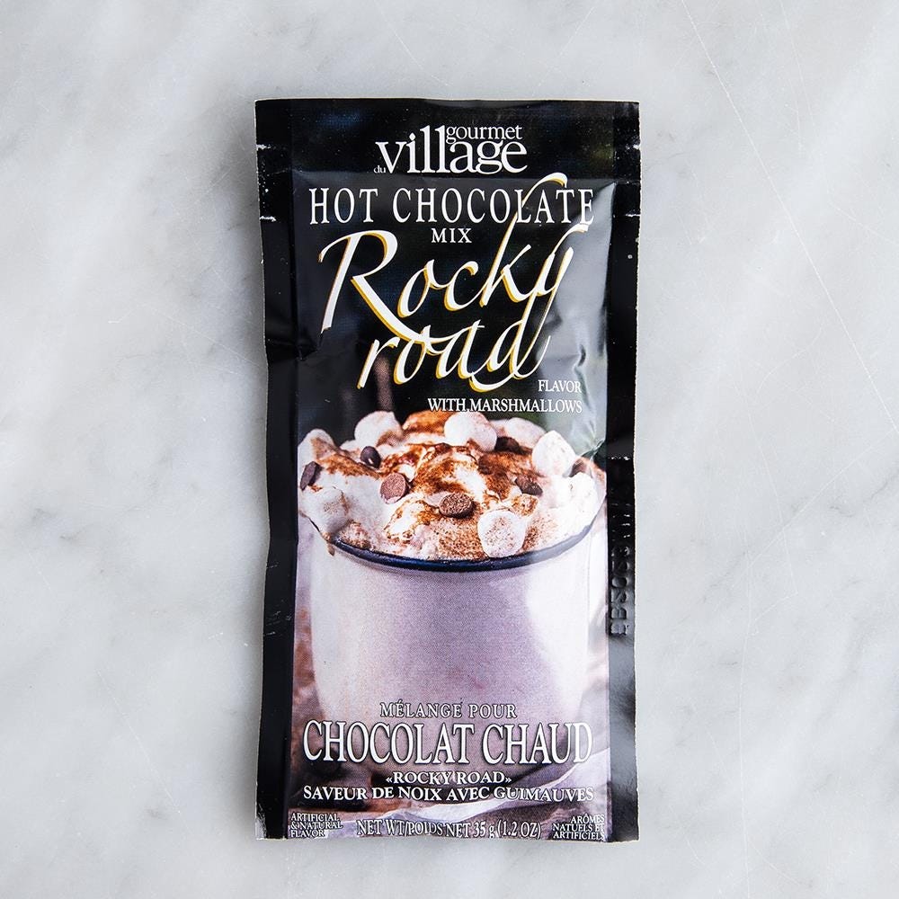 1013 Gourmet Du Village Single Serve 'Rocky Road' Hot Chocolate