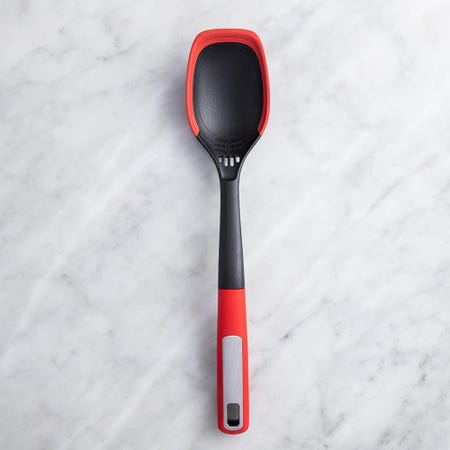 1034 KSP Flex Edge Nylon Utensil Solid Spoon  Red