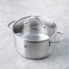 ZWILLING Flow Open Stock 3L Sauce Pot (Brushed St/St)