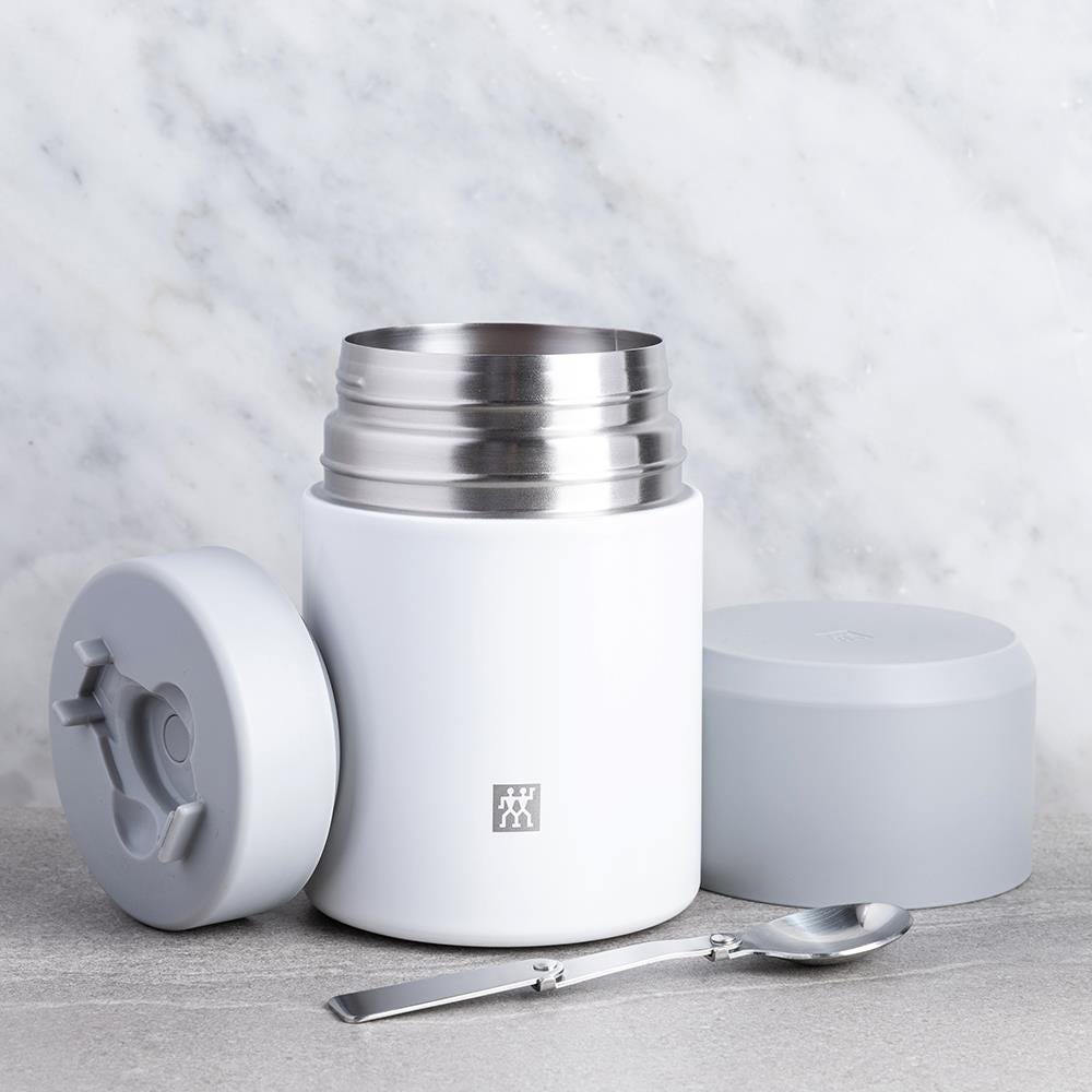 ZWILLING Thermo Thermal Food Storage Jar (White/Silver) | Kitchen Stuff Plus