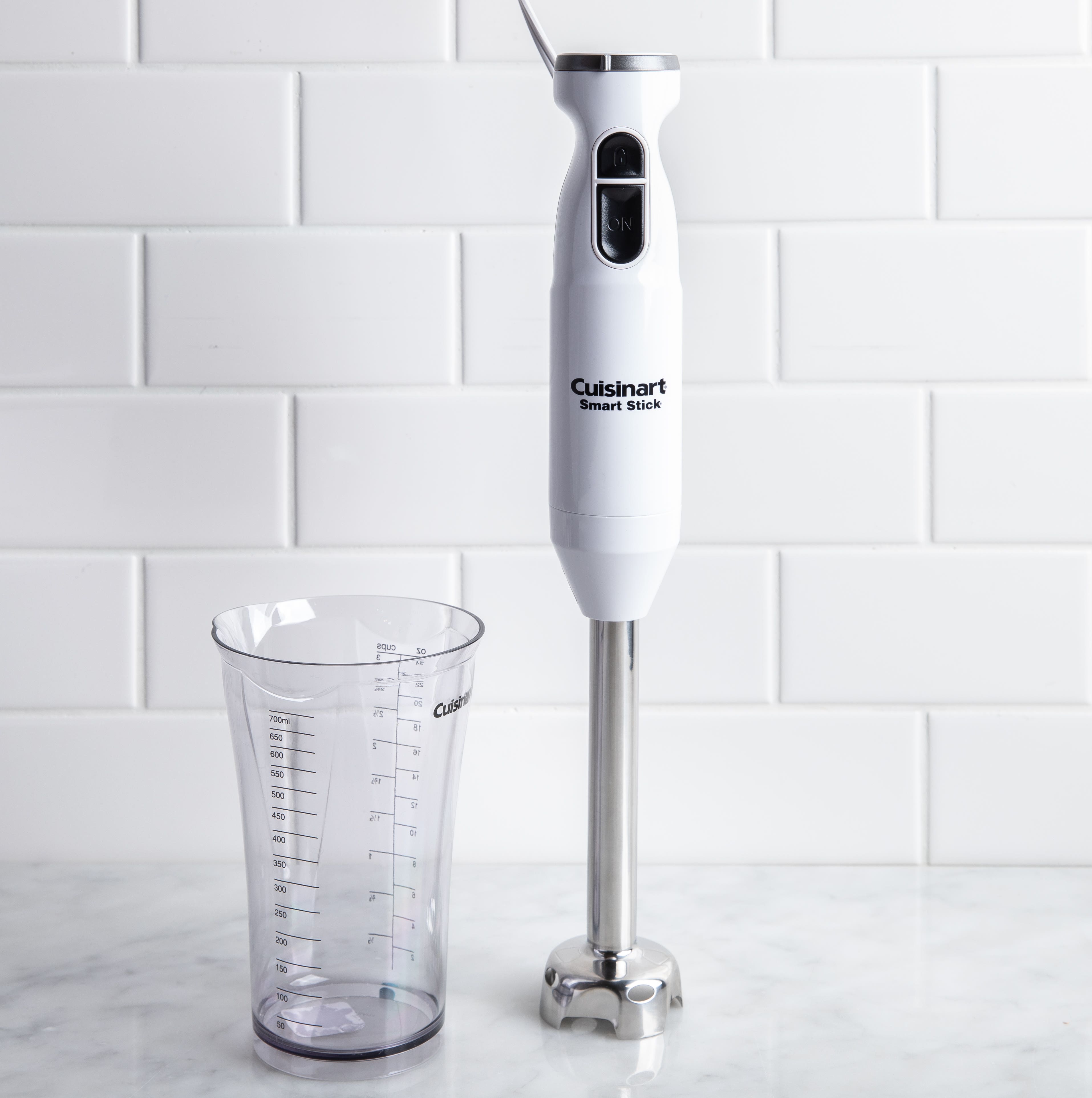 Cuisinart Smartstick Immersion Blender with Beaker (White) | Kitchen ...