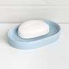 Moda At Home Anitra Ceramic Soap Dish (Light Blue)