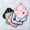 Kitchen Style Printed 'Cupcakes' Pot Holder (Pink)