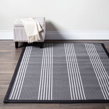 Floor Mat 48X72 L Stripe Blk