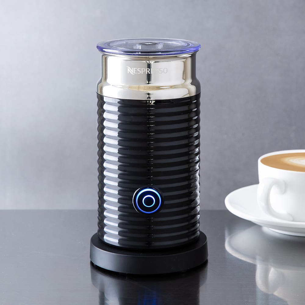 Nespresso Aeroccino 3 Electric Milk Frother (Black) | Kitchen Stuff Plus
