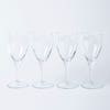 Home Essentials Red Series Wine Glass White - Set of 4 (Clear)