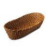 Martha Stewart Seawell Rattan Bread Basket Oblong (Natural)