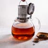 KSP Milano Glass Teapot with  Mesh Infuser 1.2L (Clear)
