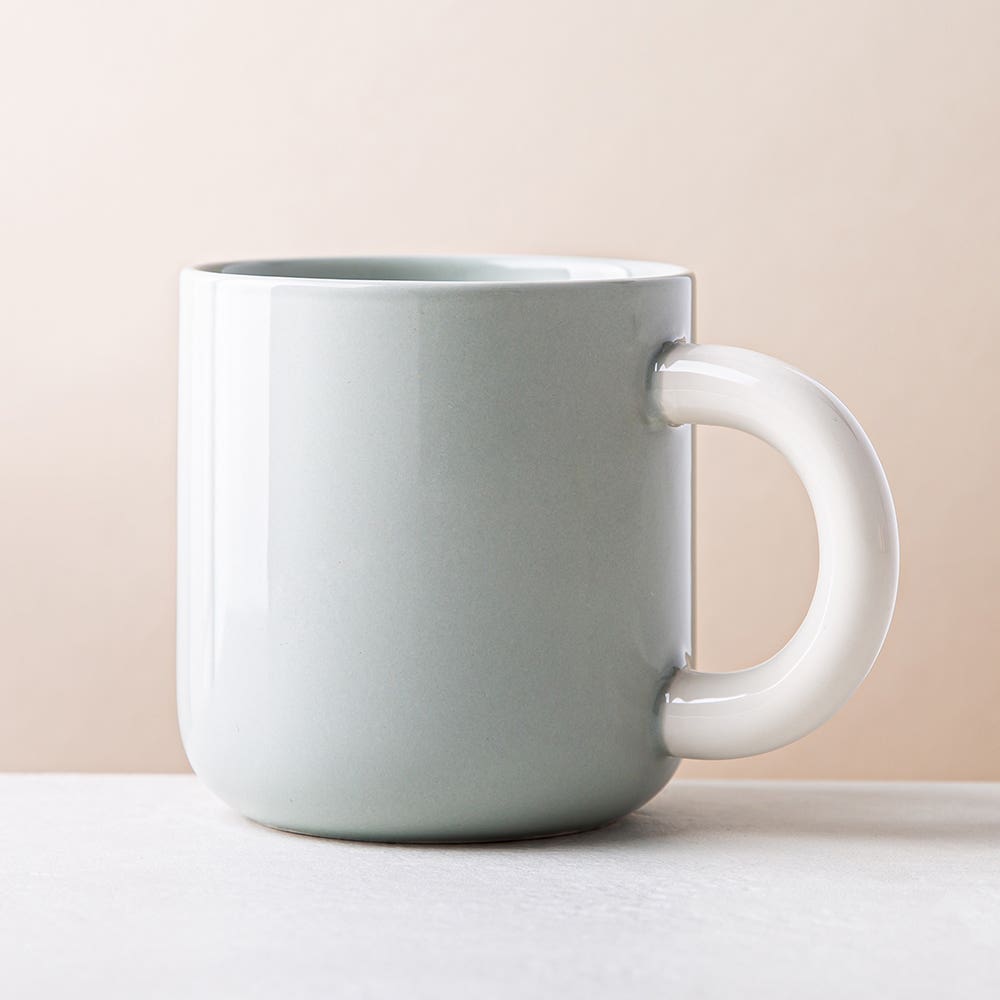 Maxwell & Williams Sherbert Porcelain Mug (Grey)