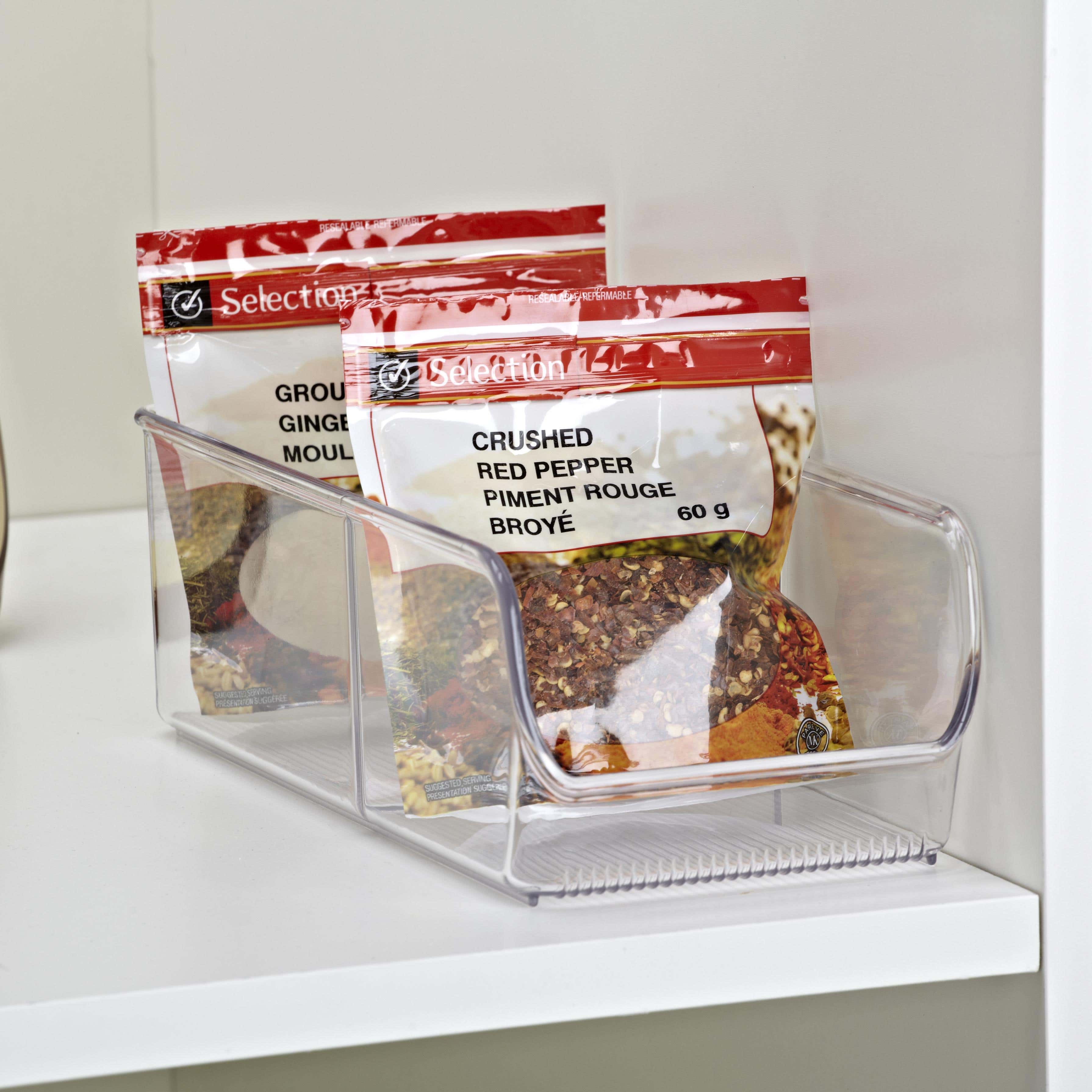 iDesign Linus Pantry Organizer Seasoning Pack 5x10.5 Kitchen Stuff Plus