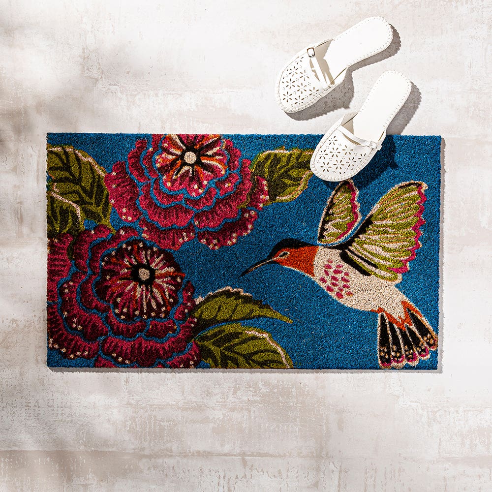 KSP Summer 'Hummingbird' Coir Doormat