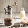 Kilner Create & Make 'Adjustable' Glass Manual Coffee Grinder (Clear)