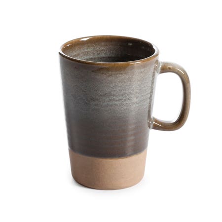 Gibson Home Dreamweaver Reactive Stoneware Mug (Brown)