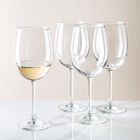 Luminarc Cachet White Wine Tulip Glass Set of 4