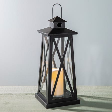 KSP Brighton Indoor/Outdoor LED Lantern Large (Black)