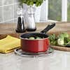 76173 Cuisinart Advantage 0 9L Saucepan with Lid  Red