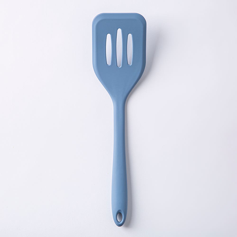 KSP Colour Splash Silicone Slotted Turner (Slate)