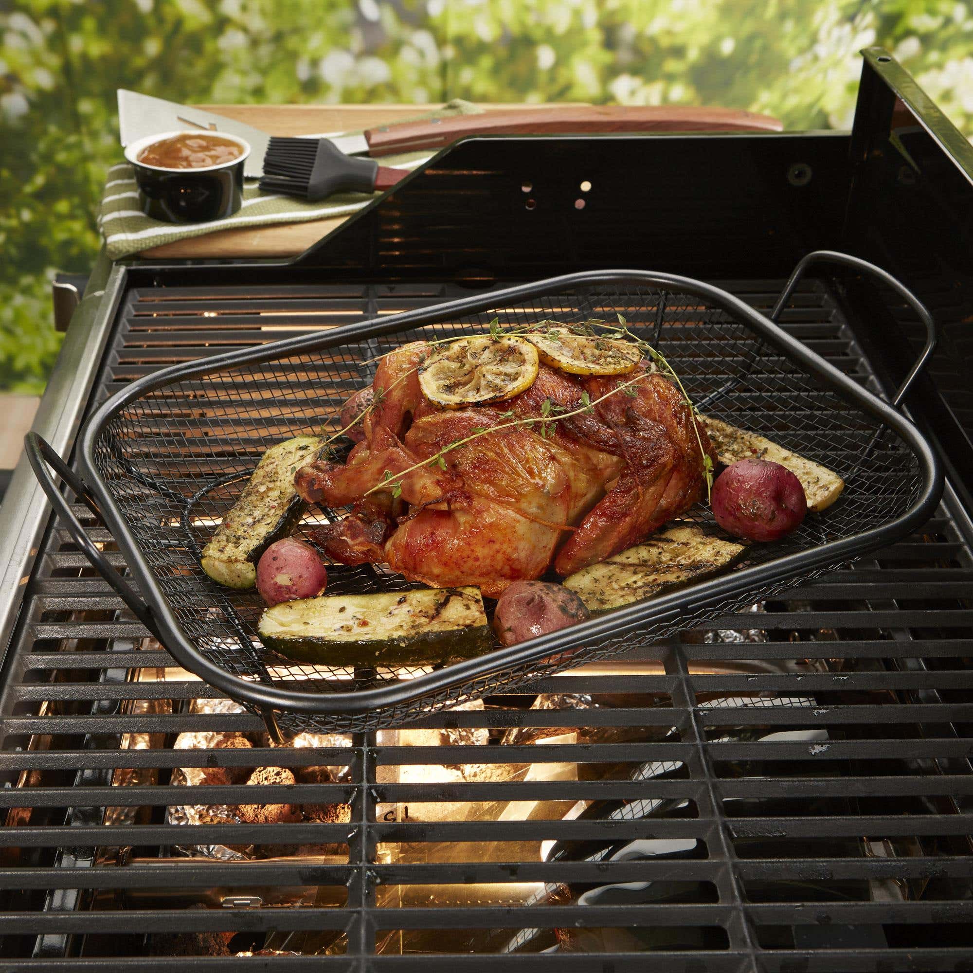 Non stick roasting 2025 pan with rack