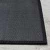 Harman Textaline 'Herringbone' 20"x34" Indoor-Outdoor Mat (Black)