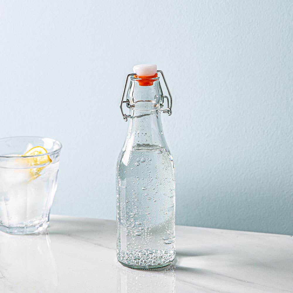 KSP Davenport Glass Bottle with Swing Top Lid 245mL