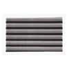 82666 KSP Loop 'Thin Stripe' Pvc Floor Mat  White Grey Black