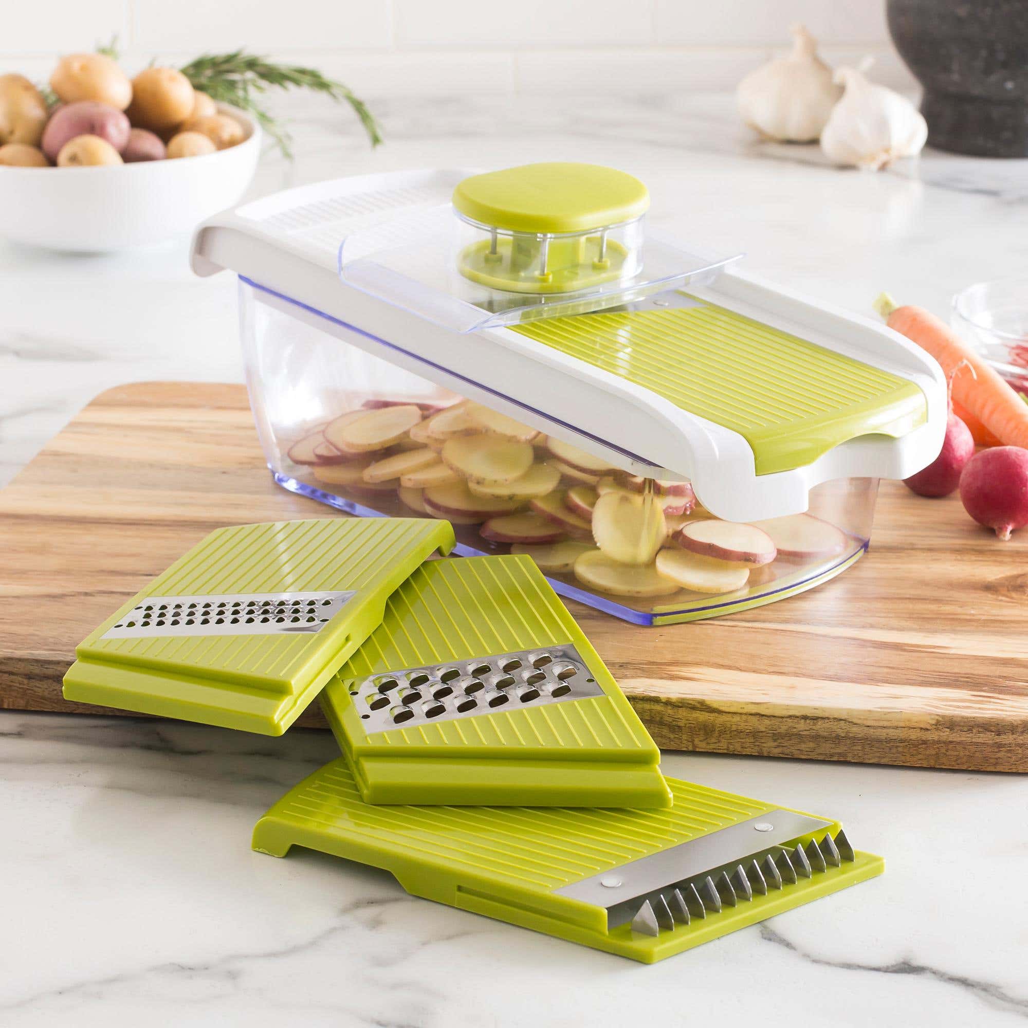 KSP Veg-Prep 'Table Top' Spiral Vegetable Slicer (White/Grey