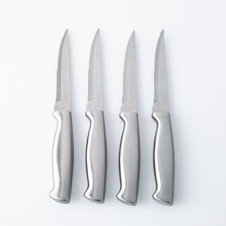 83127 Oster Baldwyn Steak Knife   Set of 4  Stainless Steel