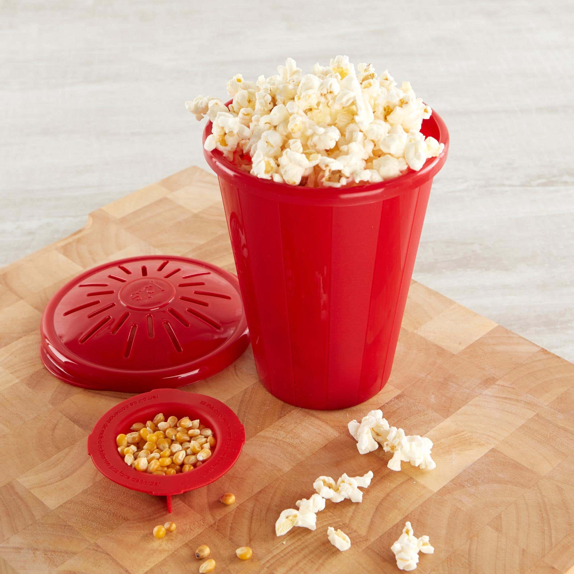 Joie Microwave Popcorn Maker Red Kitchen Stuff Plus