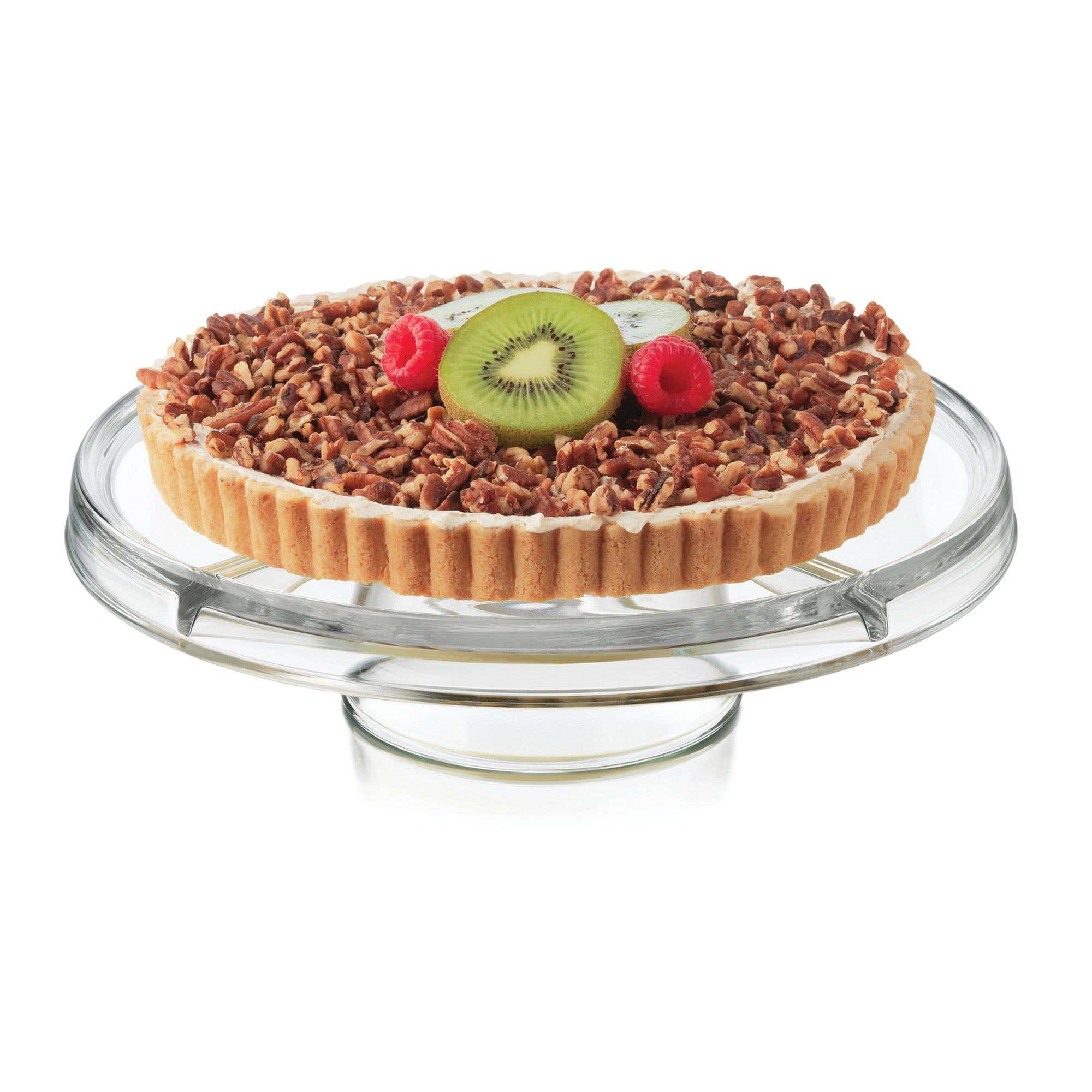 Libbey Selene Multi Use 6 In 1 Cake Plate Kitchen Stuff Plus