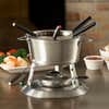 84560 Trudeau Maison 3 In 1 Fondue   Set of 11  Stainless Steel