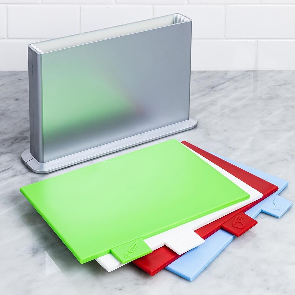 Multi coloured chopping board set new arrivals