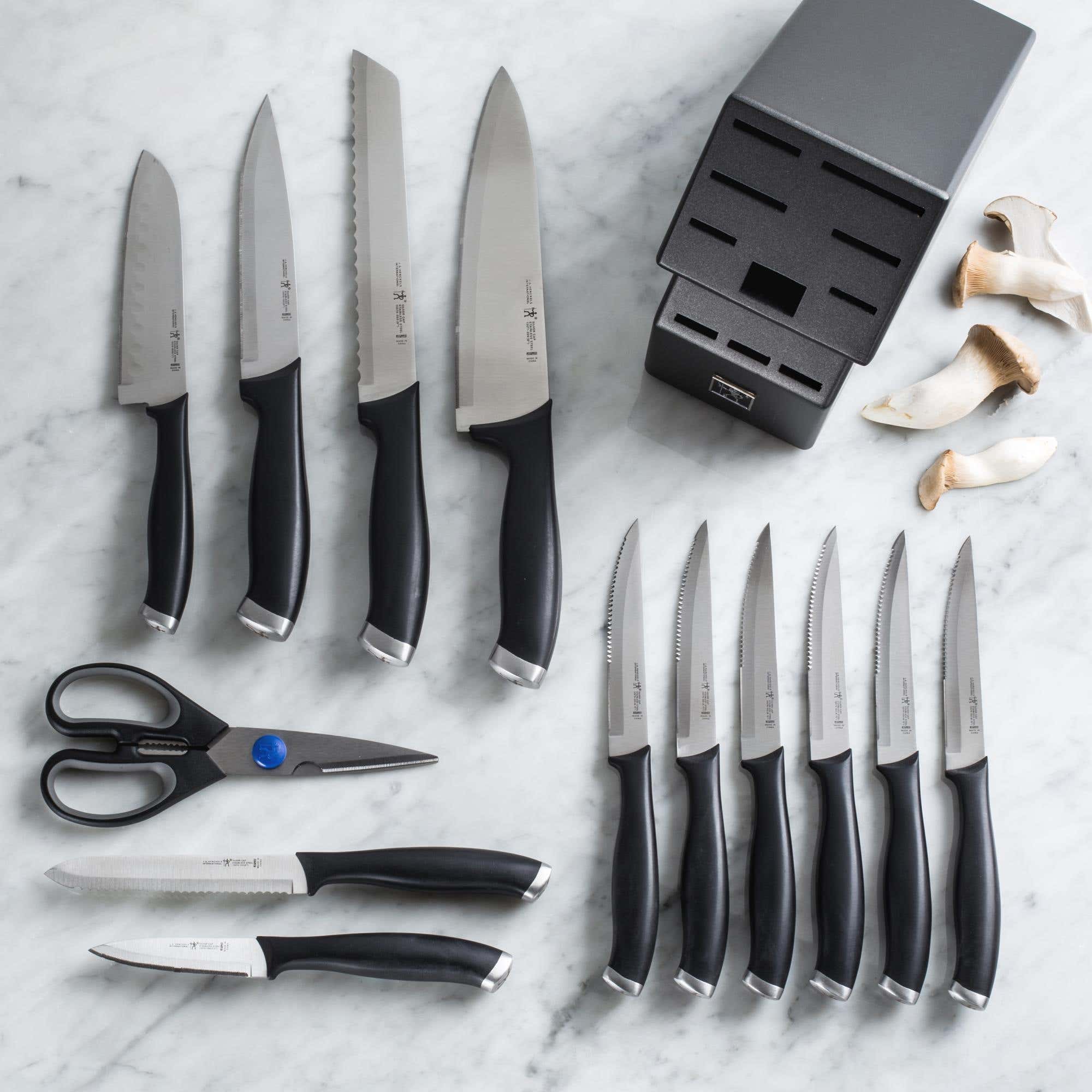 Henckels silvercap knife deals set
