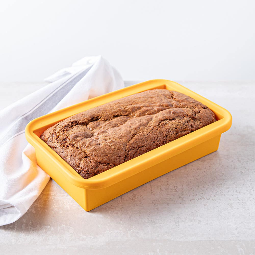 KSP Freezicube Silicone Food and Soup Tray 6 Cup 1 Cavity (Orange)