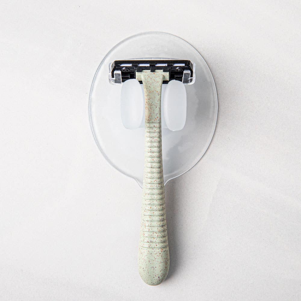 OXO Good Grips Bath Suction Razor Holder (Clear)