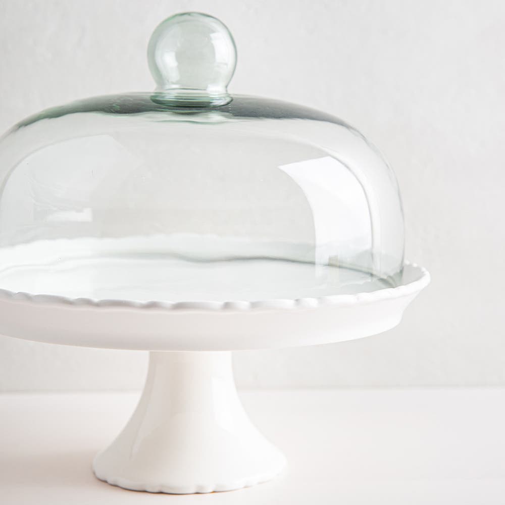 Cake plate cover glass 2025