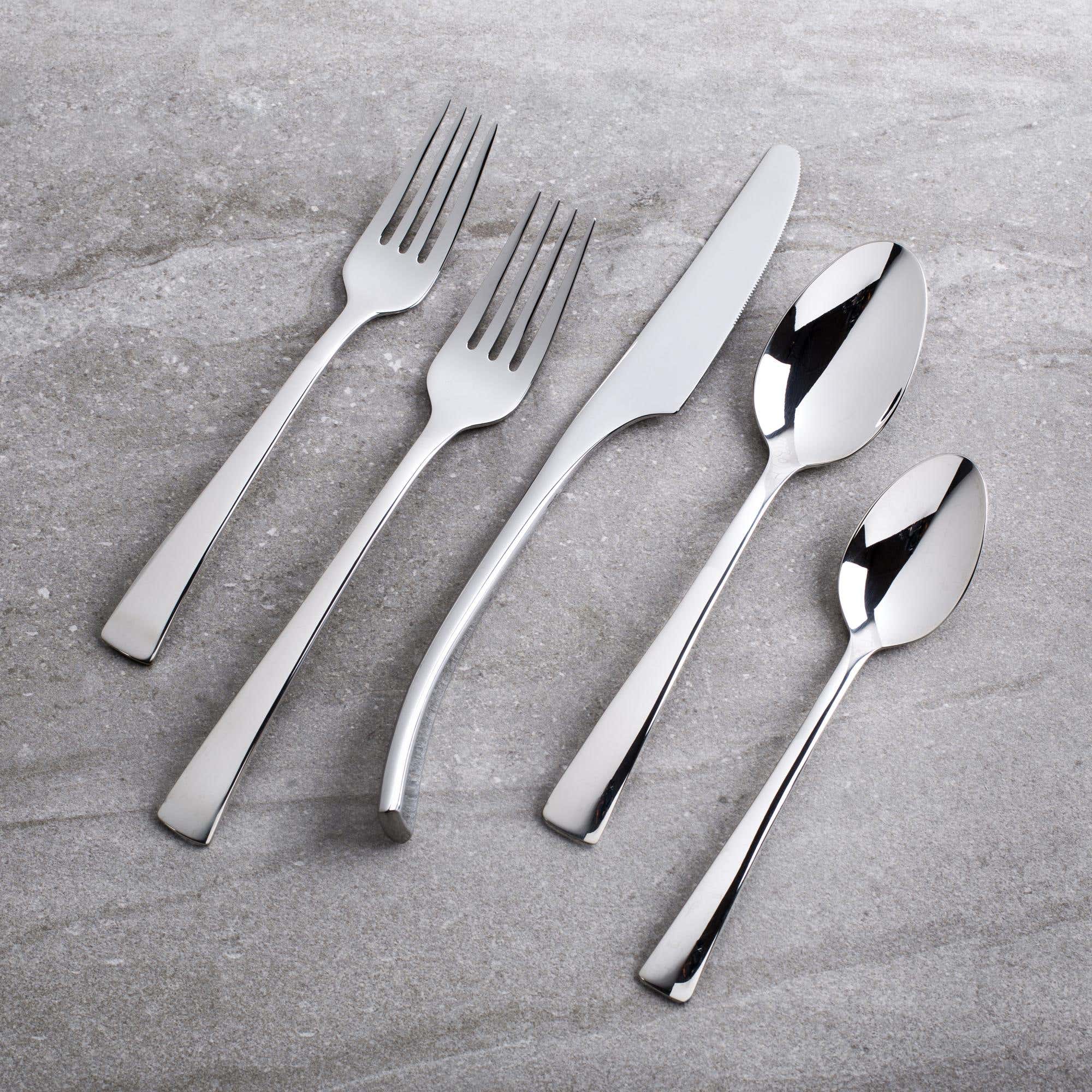 ZWILLING Bellasera Flatware Set of 45, Serves 8 Kitchen Stuff Plus