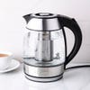Chefman Glass Kettle with Infuser (Brush Stainless Steel)