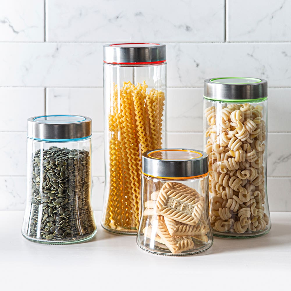 KSP Colour Splash Flared Canister - Set of 4