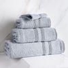 89196 Moda At Home Allure Cotton Bath Sheet  Marble Grey