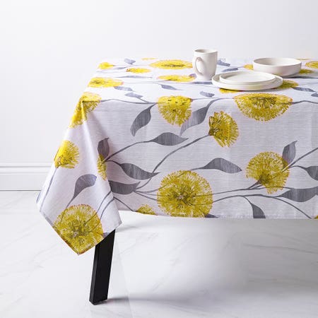 89731_Texstyles_Printed_'Dandy'_58_x94__Polyester_Tablecloth__Yellow
