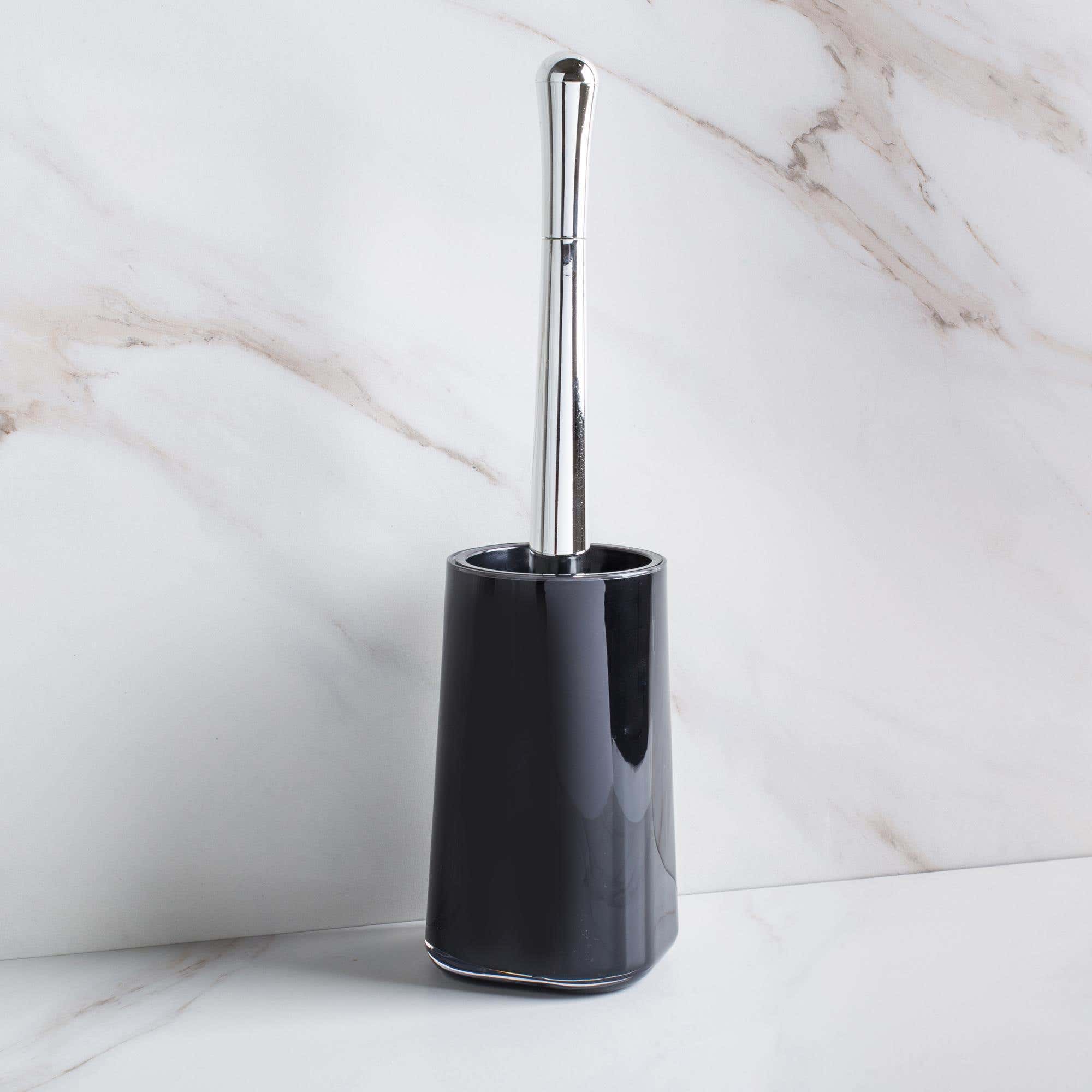 Acrylic top toilet brush