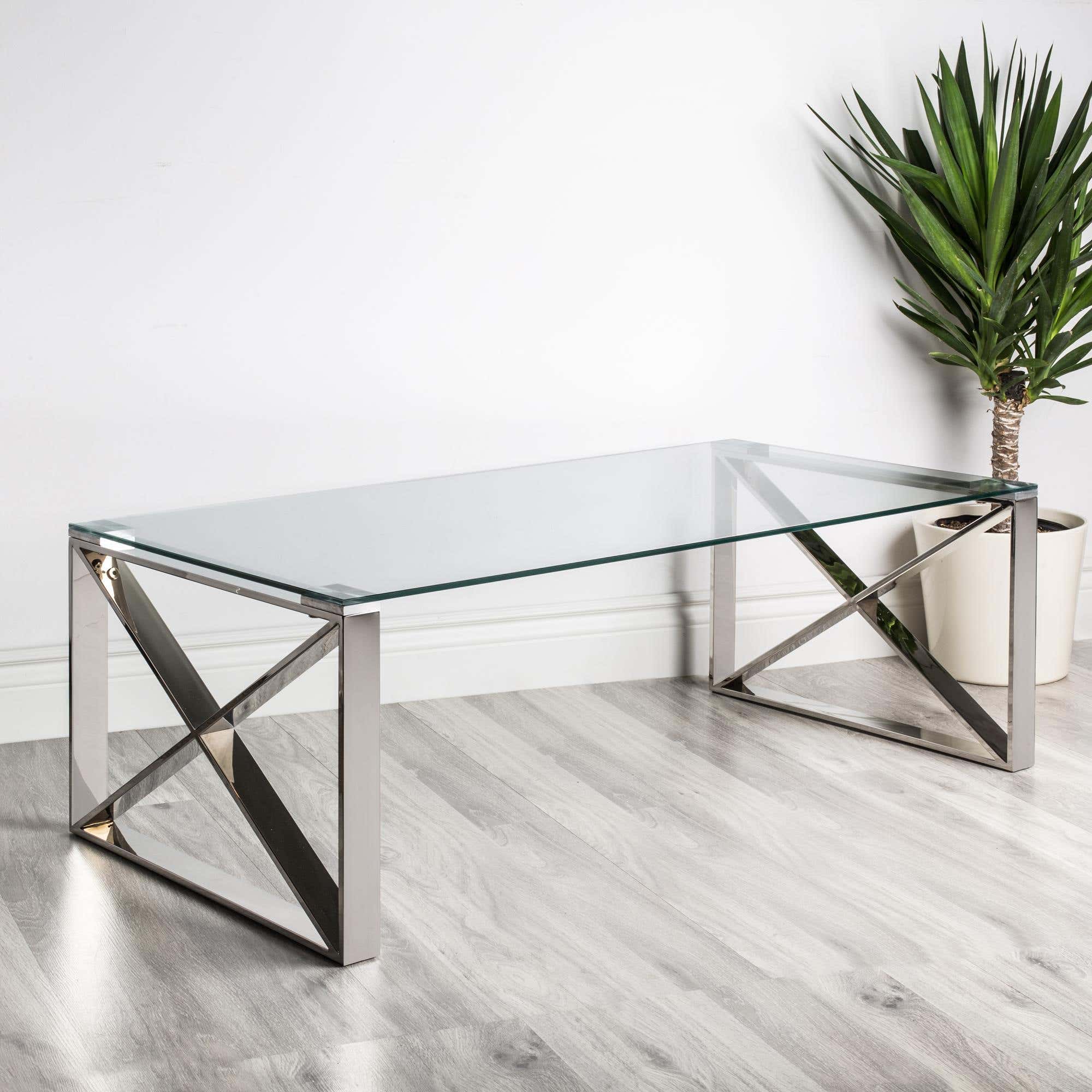 Chrome side hotsell table dunelm