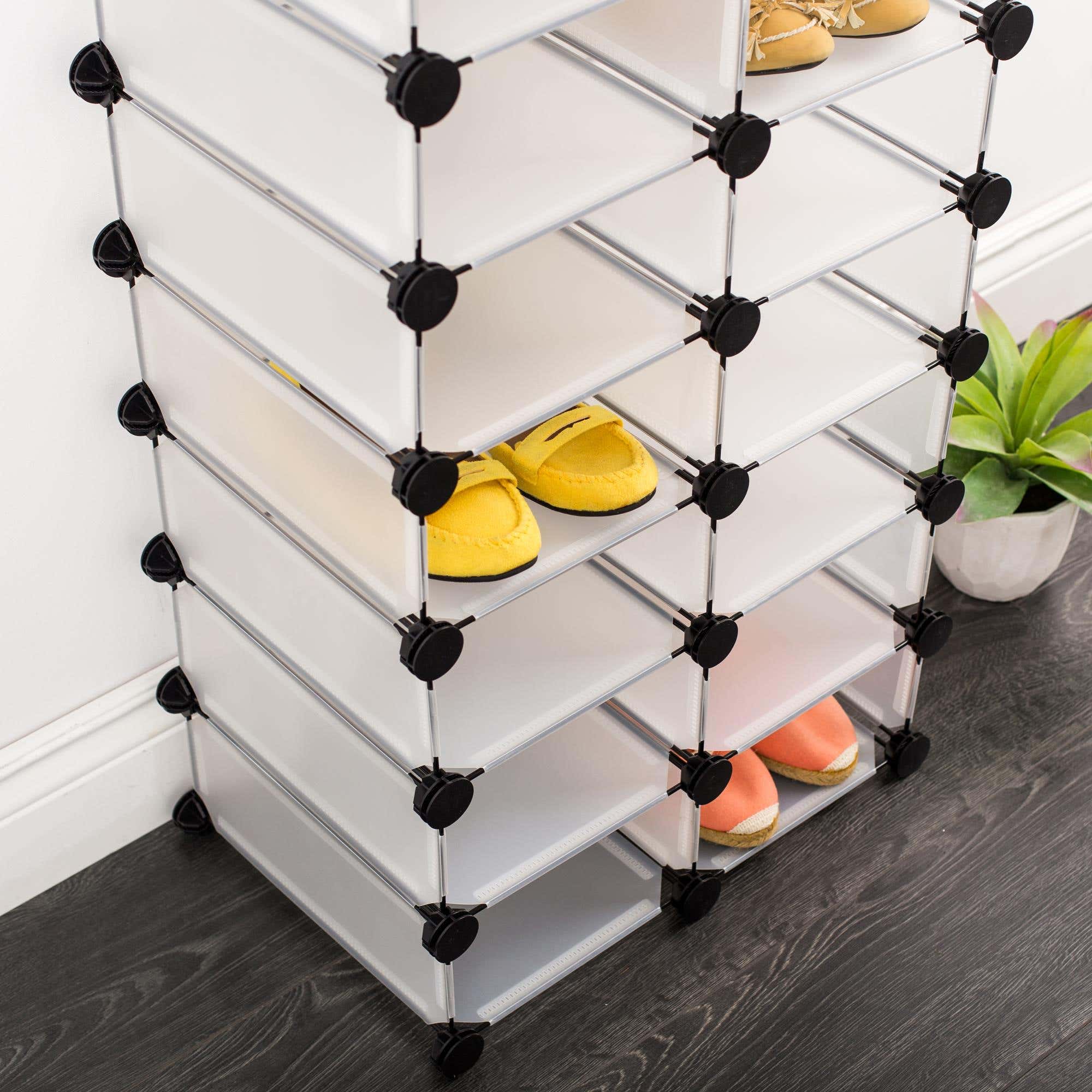 Plastic shoe hotsell organiser