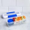 90317_Locksy_Click_'N'_Go_411ml_Snack_and_Dip_Container__Blue
