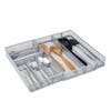 KSP Mesh Expandable Cutlery Tray (Silver)