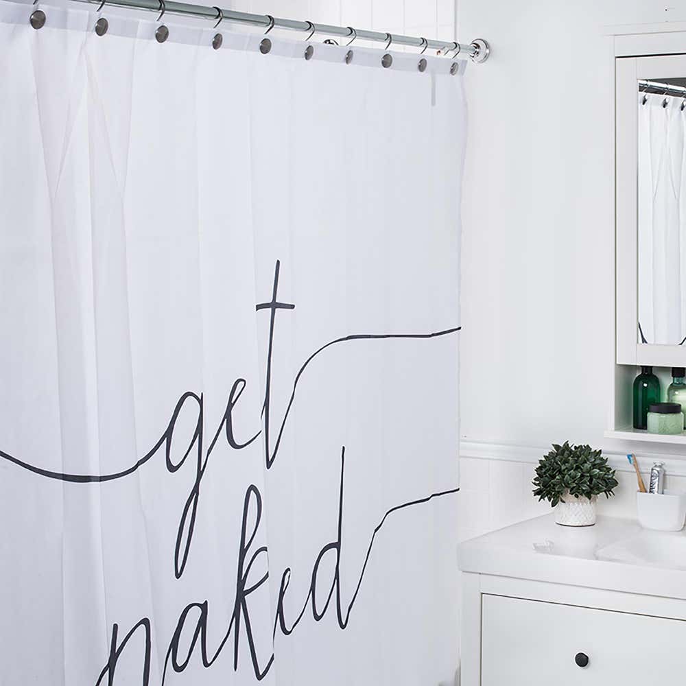 91926_Moda_At_Home_Polyester_'Get_Naked'_Shower_Curtain__Black_White