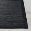 Harman Textaline 'Trace' 48"x72" Vinyl Indoor-Outdoor Mat (Black)