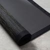 Harman Textaline 'Trace' 48"x72" Vinyl Indoor-Outdoor Mat (Black)