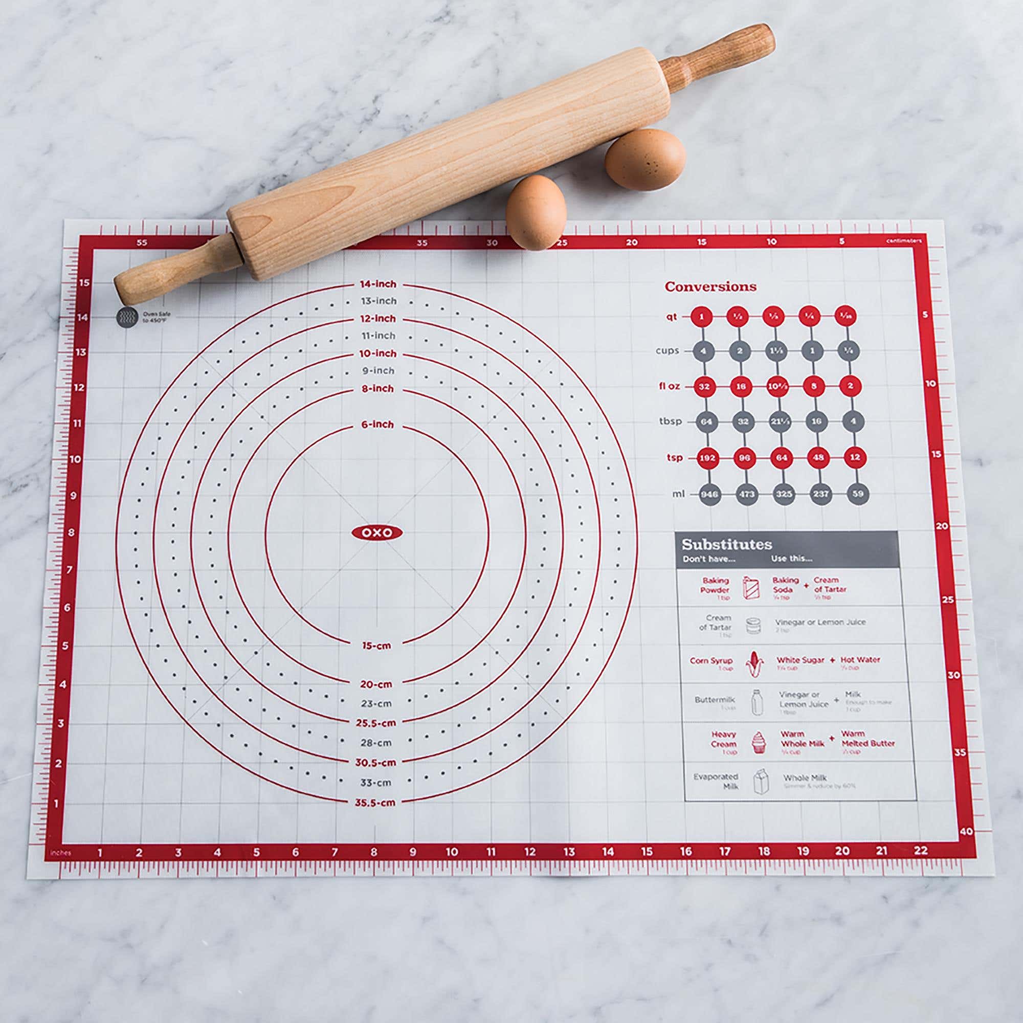  OXO Good Grips Silicone Pastry Mat: Home & Kitchen